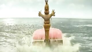 Red One (Dwayne Johnson) Lucy Liu