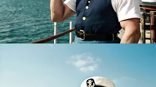 Man in a Boat Eating Vegetables   Find the Difference Challenge