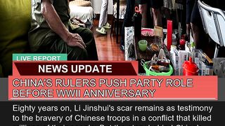 Chinas Rulers Push Party Role Before Wwii Anniver