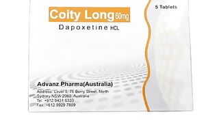 Coity Long 60 mg Dapoxetine Tablets Price In Pakistan 2