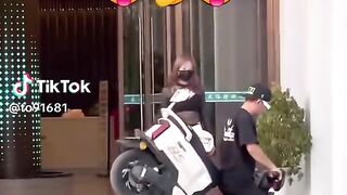 When you order uber bike and get a rider who does this