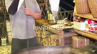 INSANE Crocodile Cooking on Chained