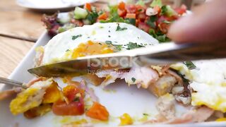omelet egg and vegetables