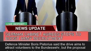 German Cabinet Agrees Steps to Boost Army Recruitm