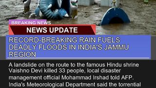 Recordbreaking Rain Fuels Deadly Floods in India
