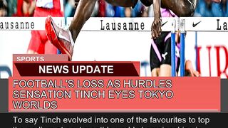 Footballs Loss as Hurdles Sensation Tinch Eyes to