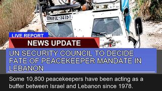UN Security Council to Decide Fate of Peacekeeper