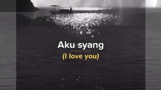 Aku Sayang x Sprinter  Lyrics Edit  Aesthetic Status Video