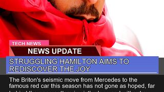 Struggling Hamilton Aims to Rediscover the Joy