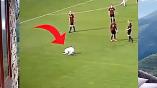 Kadang di lapangan, pemain bola bisa berubah jadi aktor sejati!