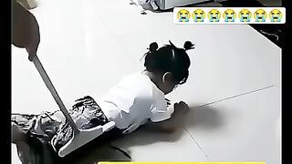 crying paused for cleaning  funnyvideo funny laugher familyhumor love family