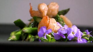 Prawn stir fry