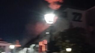 Bank mandiri kota lama terbakar
