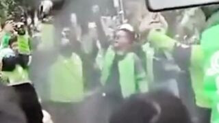 Ribuan driver ojol Solo Raya turun ke jalan!