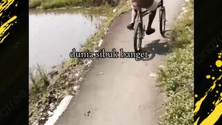 lelaki dengan kesibukannya