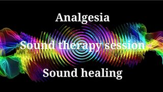 Analgesia Sound therapy session