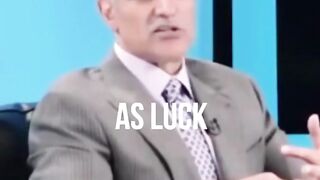 no such thing as luck