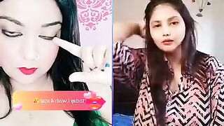 Indian hot girls liza ka live show
