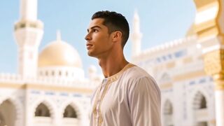 Cristiano à la mosquée