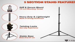 Daraz Offer  7-Foot Tripod Stand with Free Mobile Holder  Best for Content Creators!