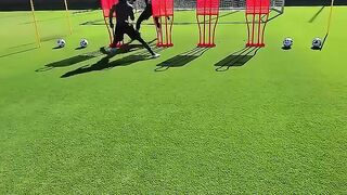 Eduardo Camavinga training