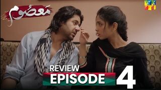 Masoom Episode 4 - Imran Ashraf  Sonya Hussyn, Sponsors Leather Galleria  Happilac 2025