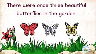 Story in emgkish three butterfly good lesson for chidren