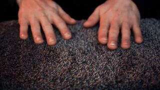 ASMR Soft Carpet Brushing (Simulated Massage)