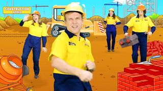 ABC "Alphabet Construction" zi ABC Songs for Kids - Learn the alphabet