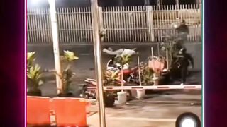 rekaman pendemo tekena tembakkan di polres jaktim pada Sabtu, 30 agustus 2025 2