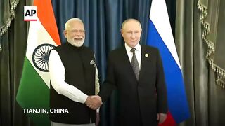 Putin and Modi hold bilateral talks on the sidelines of SCO summit in