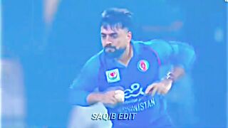 Muhammad wasim hit b big six of the bowling of Rashid khan