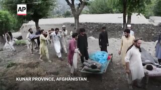 Survivors mourn in Afghanistan after devastating earthquake kills