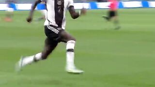 When Rudiger showed some real speed