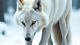 Angry wolf attack