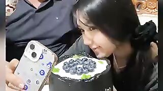 When my father celebrates my birthday