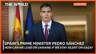 Spains PM Calls EU Gaza Response a Failure  theworldeng  spain gaza israel theworldeng