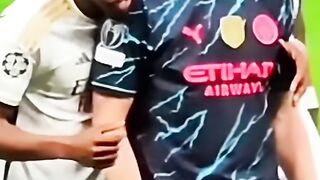 Real Madrid vs Haaland Rudiger