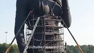 They Built a 300ft Jisoo Statue in Korea  AI Fan Made Tribute