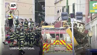 15 dead and 18 injured after streetcar derails in Lisbon,