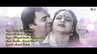 Pehli Milan Ki Raat - Lyrical  Ab Insaf Hoga  Rekha  Abhijeet Bhattacharya Kavita Krishnamurthy