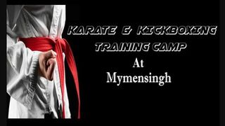 Karate  Kickboxing training camp at Mymensingh