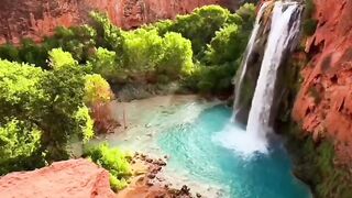 Havasu Falls in Arizona, USA