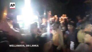 Passenger bus skids off cliff in Sri Lanka, killing 15 and injuring