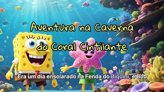 Aventura na Caverna do Coral Cintilante!