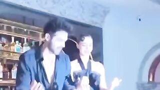 Kartik Aaryan and Ananya Panday set the dance floor on fire.