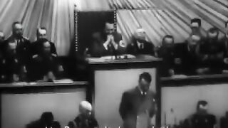 Hitler rejecting demand