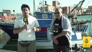 طبيب إيرلندي مصري يبحر مع أسطول