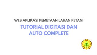 Membuat Poligon Geospasial Lahan Petani