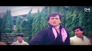 Meri Pant Bhi Lyrical Dulaara Govinda Karishma Kapoor Alka Yagnik 90s Hits Hindi Song